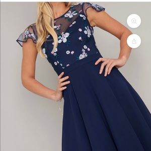 ChiChi London navy Nova dress UK size 6